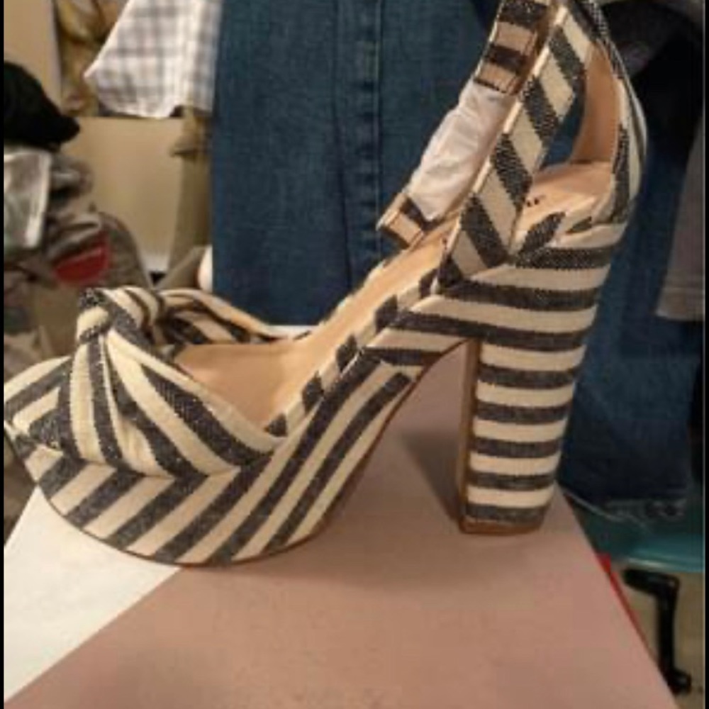 JustFab platform sandals